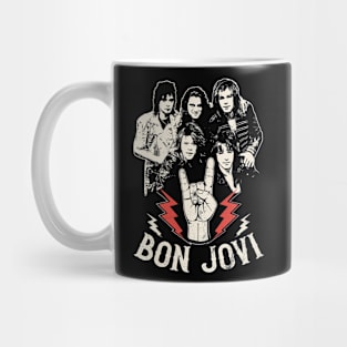 Vintage Bon Jovi Mug
